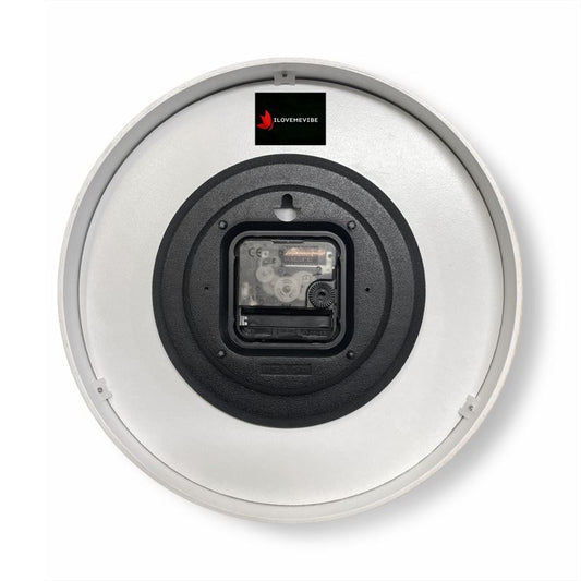 The Universe Always Works in My Favour Wall Clock – Manifestation & Abundance Decor | I Love Me Vibe - I love me vibe