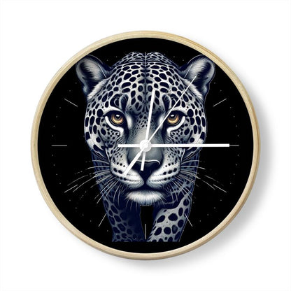 Walking Leopard Wall Clock – Strength & Confidence Affirmation Decor | I Love Me Vibe - I love me vibe
