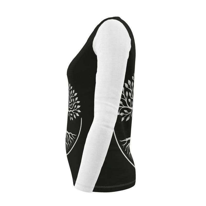 I’m the Flow – Long Sleeve Shirt - Tree of Life Edition for Women & Spiritual Flow Affirmation | I Love Me Vibe - I love me vibe