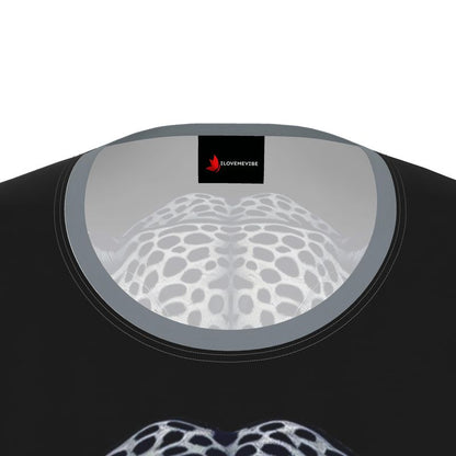 Walking Leopard Women’s Long Sleeve Shirt – Confidence & Power Affirmation Top | I Love Me Vibe - I love me vibe