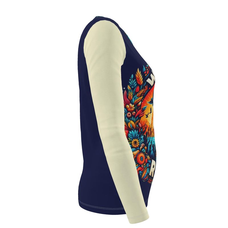 Watch Me Rise Women Long Sleeve Shirt - Empowering Wear| I Love Me Vibe - I love me vibe