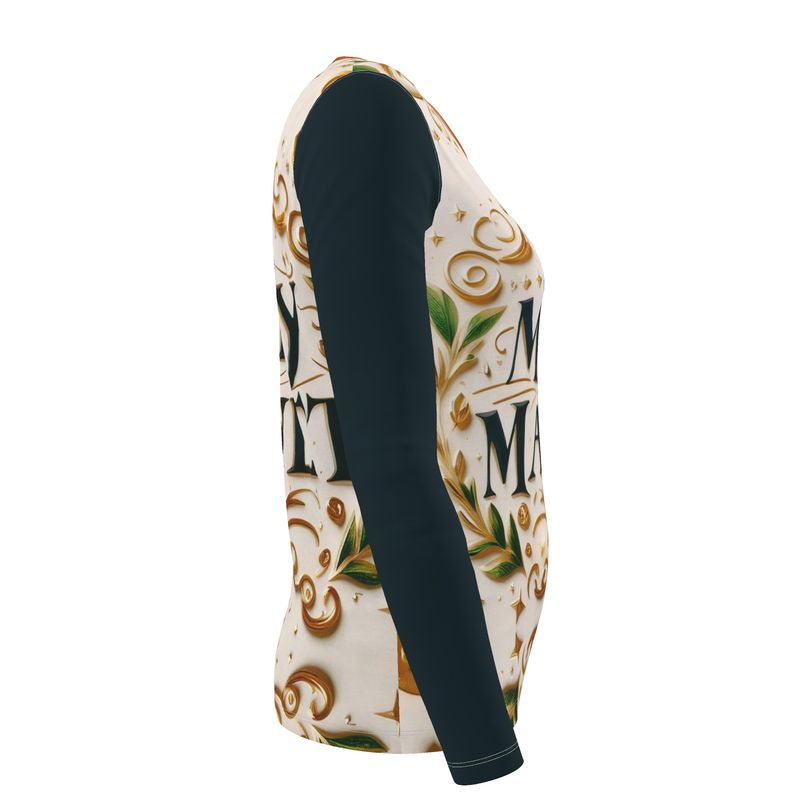 I Am a Money Magnet Long Sleeve Women’s Shirt - Abundance Affirmation Top | I Love Me Vibe - I love me vibe