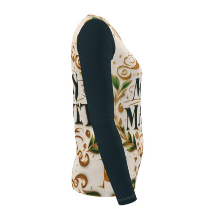 I Am a Money Magnet Long Sleeve Women’s Shirt - Abundance Affirmation Top | I Love Me Vibe - I love me vibe