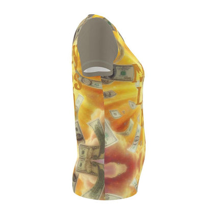 Money Loves Me Women’s Affirmation T-Shirt | I Love Me Vibe - I love me vibe