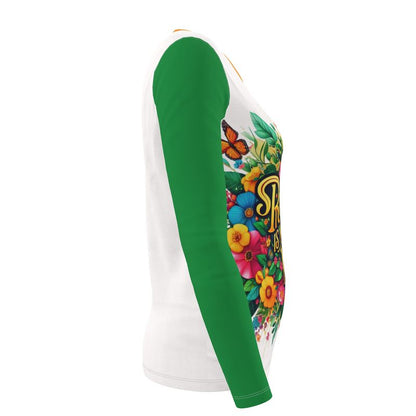 Prosperity Is My Second Name Women’s Long Sleeve Shirt - Manifest Wealth | I Love Me Vibe - I love me vibe