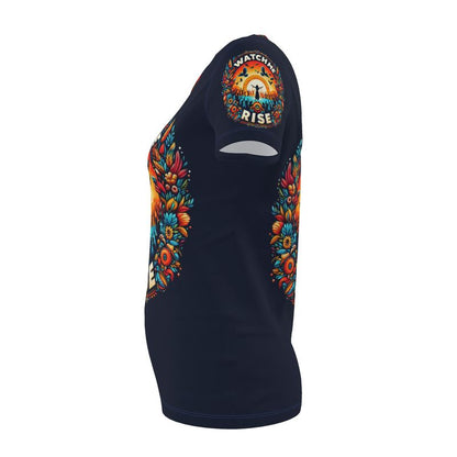 Watch Me Rise Women’s T-Shirt – Motivational Tee | I Love Me Vibe - I love me vibe