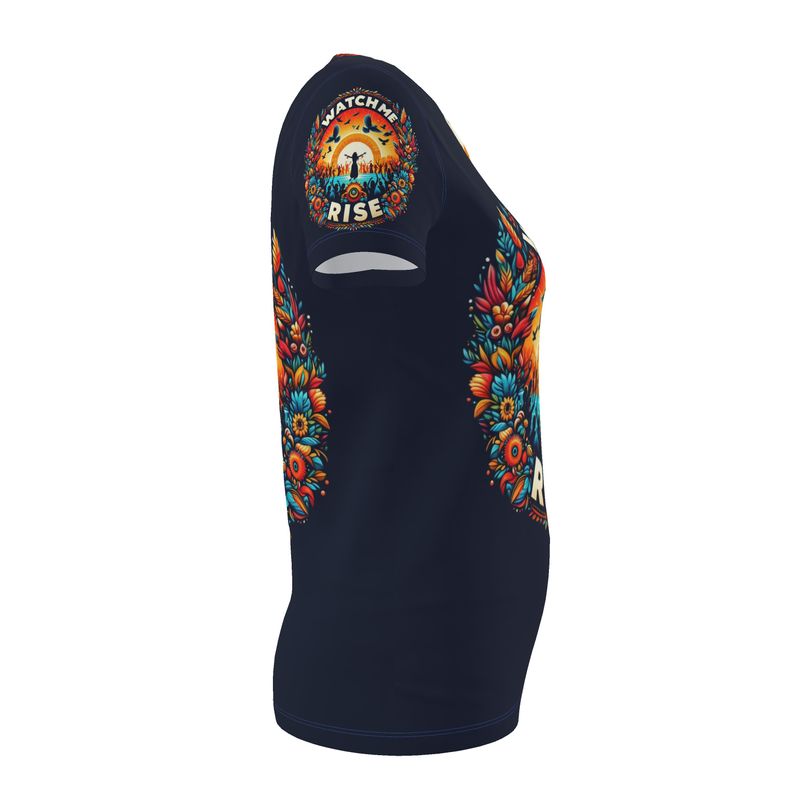 Watch Me Rise Women’s T-Shirt – Motivational Tee | I Love Me Vibe - I love me vibe